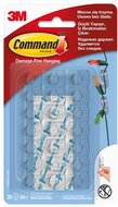 Mini műanyag akasztó, 20 db, 3M SCOTCH "Command™", (20 db)