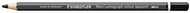 Akvarell színes ceruza, hatszögletű, STAEDTLER "Mars® Lumograph® 104", fekete