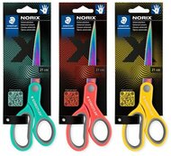 Olló, általános, 21 cm, STAEDTLER "Norix® 965", vegyes színek