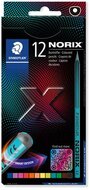 Színes ceruza készlet, STAEDTLER "Norix® 186", 12 különböző szín, (12 db)