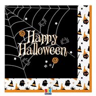 Szalvéta, 33x33 cm, "Halloween", (16 db)