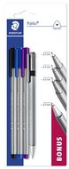 Vegyes írószer készlet, 4 darabos, STAEDTLER "Triplus® multi set 34P2", (4 db)