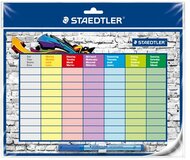 Órarend, törölhető, öntapadós, STAEDTLER "641 SP2"