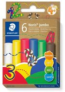 Modellező gyurma készlet, STAEDTLER "Noris® jumbo 842", 6 különböző szín, (6 db)