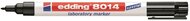 Laboratóriumi marker, 1 mm, kúpos, EDDING "8014", fekete