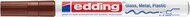 Lakkmarker, 1-2 mm, EDDING "751", barna