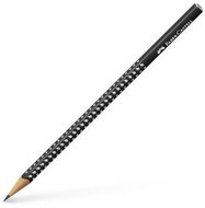 Grafitceruza, B, háromszögletű, FABER-CASTELL "Sparkle", gyöngyház fekete