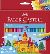 Filctoll készlet, FABER-CASTELL, 36 különböző szín "Castle", (36 db)