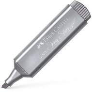 Szövegkiemelő, 1-5 mm, FABER-CASTELL "1546", metál ezüst