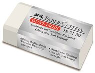Radír, forgácsmentes, kicsi, FABER-CASTELL