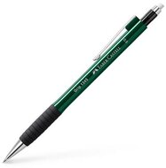 Nyomósirón, 0,5 mm, FABER-CASTELL "Grip 1345", zöld