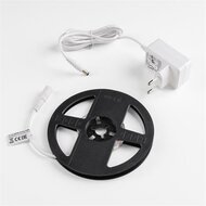 LED szalag, 2m, 120 LED, 4,8W, 960lm, fehér, 4000K, AVIDE