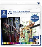 Színes ceruza készlet, hatszögletű, STAEDTLER "149 C", 24 különböző szín, (24 db)