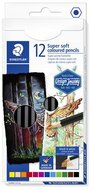 Színes ceruza készlet, hatszögletű, STAEDTLER "149 C, 12 különböző szín, (12 db)