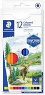 Színes ceruza készlet, hatszögletű, STAEDTLER "146C", 12 különböző szín, (12 db)