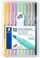 Szövegkiemelő készlet, 1-4 mm, STAEDTLER "362 C", 10 különböző szín, (10 db)