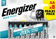 Elem, AA ceruza, 8 db, ENERGIZER "Max Plus", (8 db)