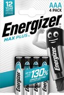 Elem, AAA mikro, 4db, ENERGIZER "Max Plus", (4 db)