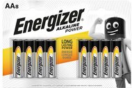 Elem, AA ceruza, 8 db, ENERGIZER "Alkaline Power", (8 db)
