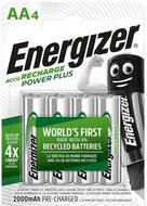 Tölthető elem, AA ceruza, 4x2000 mAh, ENERGIZER "Power Plus", (4 db)