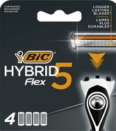Férfi borotvabetét BIC "HYBRID 5", (4 db)