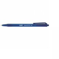 Golyóstoll, 0,32 mm, nyomógombos, BIC "Round Stic Clic", kék, (20 db)