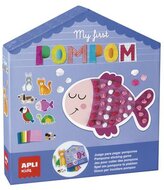 Kreatív készségfejlesztő készlet, APLI Kids "My first Pompom", állatok