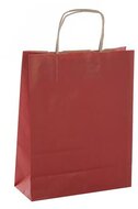 Ajándéktasak, 25x11x31 cm, APLI, piros, (50 db)