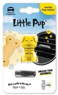 Autóillatosító, szellőzőrácsra, LITTLE JOE "PUP Vanilla Pup-sation", sárga