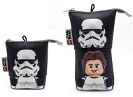 Tolltartó, cipzáras, pop-up, LEGO "Star Wars Stormtrooper/Han Solo", fekete-mintás