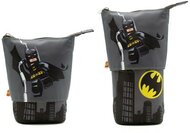 Tolltartó, cipzáras, pop-up, LEGO "Super Heroes Batman", szürke-mintás