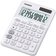 Számológép, asztali, 12 számjegy, CASIO, "MS 20 UC", fehér
