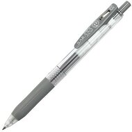 Zseléstoll, 0,33 mm, nyomógombos, ZEBRA "Sarasa Clip", szürke