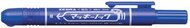 Alkoholos marker, 1,3 mm, nyomógombos, ZEBRA "Mckie Retractable", kék