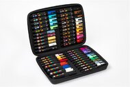 Dekormarker készlet, táskában, UNI "Posca", 40 darabos, (40 db)