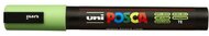 Dekormarker, 1,8-2,5 mm, UNI "Posca PC-5M", zöldalma