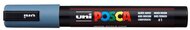 Dekormarker, 1,8-2,5 mm, UNI "Posca PC-5M", palaszürke