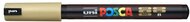 Dekormarker, 0,7 mm, UNI "Posca PC-1MR", arany