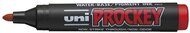 Uni PM122 Prockey gömb hegyű piros flipchart marker
