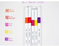 Uni Emott No.2 Passion Colors 5db-os vegyes színű tűfilc készlet