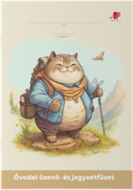 ICO Süni Cat A5 32 lap óvodai üzenő és jegyzetfüzet