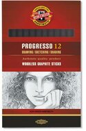 Grafitceruza, 8B, KOH-I-NOOR "8911 Progresso", (12 db)