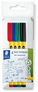 Tűfilc készlet, 0,6 mm, STAEDTLER "Noris® 307", 4 különböző szín, (4 db)