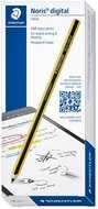 Érintőceruza, érintőképernyős készülékekhez, EMR, STAEDTLER "Noris Digital Classic 180 22", sárga