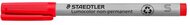Alkoholmentes marker, OHP, 0,4 mm, STAEDTLER "Lumocolor® 311 S", piros