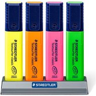 Szövegkiemelő készlet, 1-5 mm, asztali, STAEDTLER "Classic 364", 4 különböző szín, (4 db)
