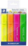 Szövegkiemelő készlet, 1-5 mm, STAEDTLER "Classic 364", 4 különböző szín, (4 db)