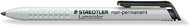 Jelölőkréta adagoló, mindenre író, lemosható (omnichrom), STAEDTLER "Lumocolor 768", fekete