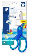 Olló, iskolai, 14 cm, balkezes, STAEDTLER "Noris 965", kék