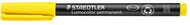 Alkoholos marker, OHP, 1 mm, STAEDTLER "Lumocolor® 317 M", sárga